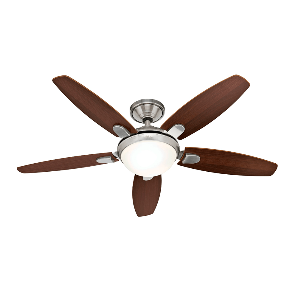 Ventilador de Teto Residencial Contempo Níquel Escovado Hunter Fan Oficial - Imagem 3