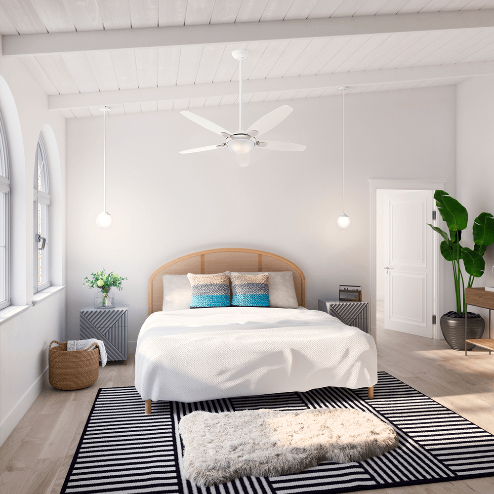 Ventilador de Teto Residencial Contempo Branco Hunter Fan Oficial - Imagem 2