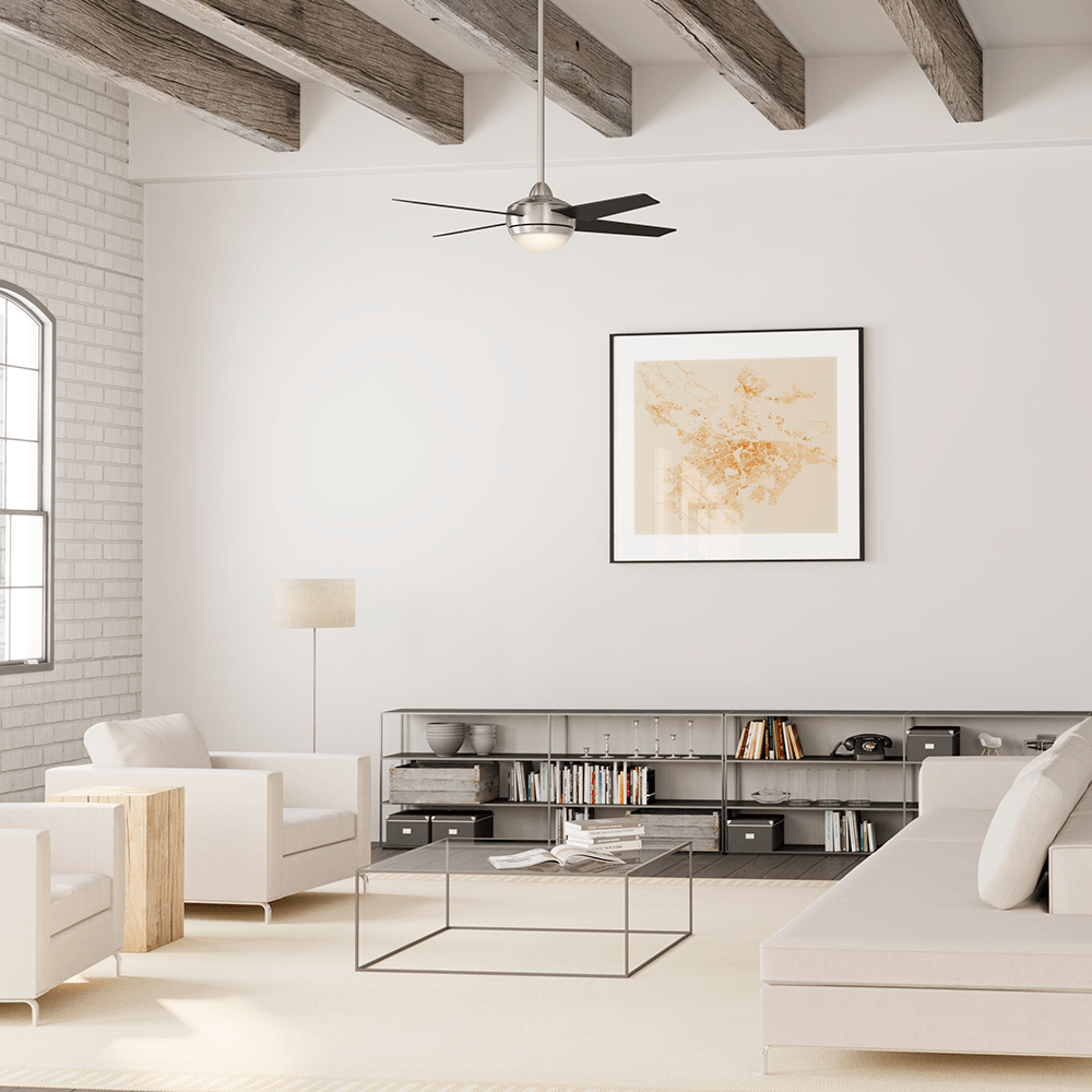 Ventilador de Teto Residencial Sonic Níquel Escovado Hunter Fan Oficial - Imagem 2