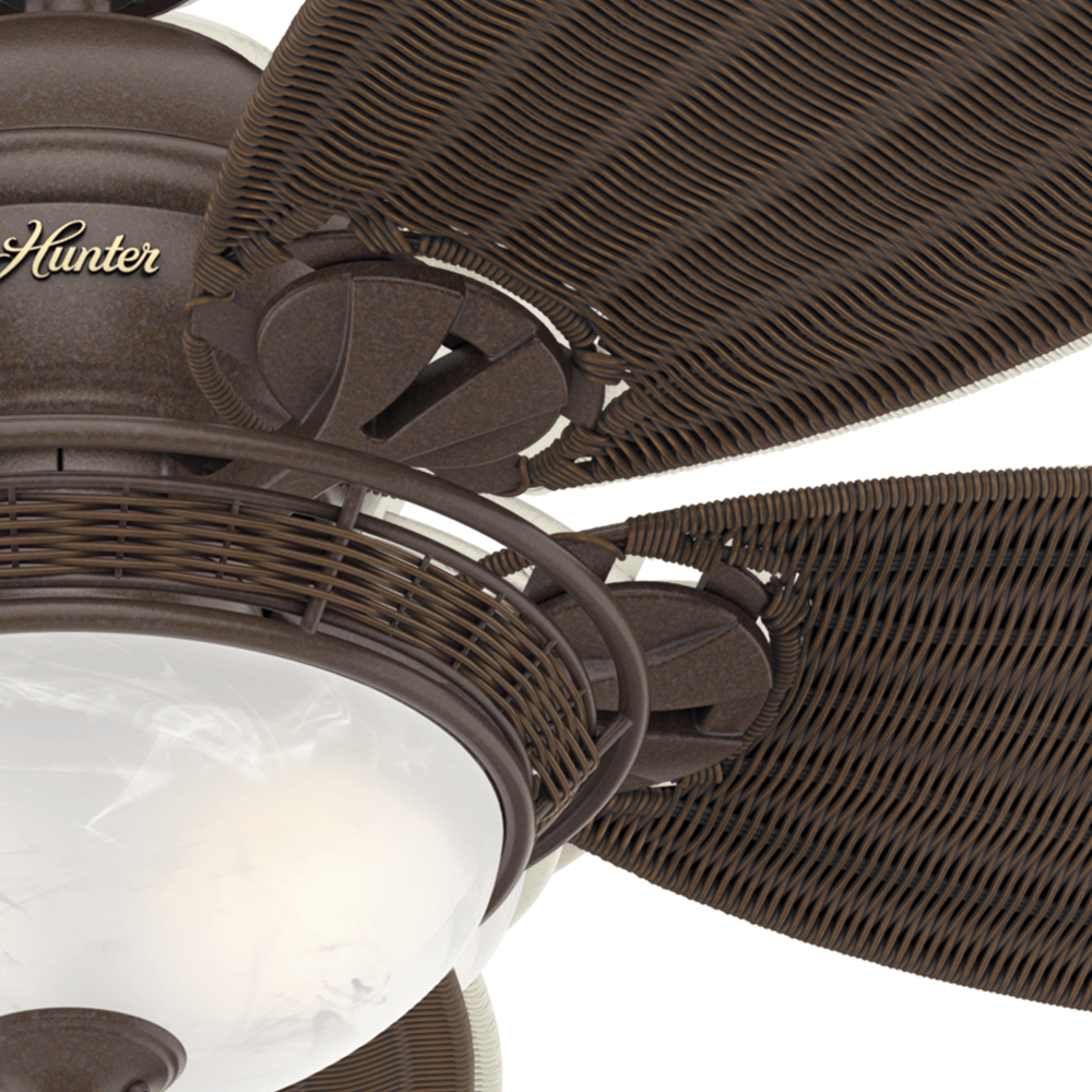 Conjunto de Suporte de Pás - Ventilador Caribbean Breeze Vime Marrom