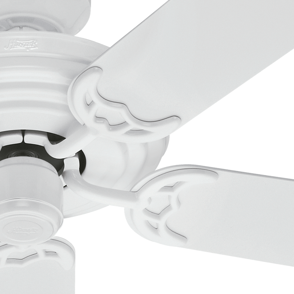 Conjunto de Suporte de Pás - Ventilador Sea Air Branco