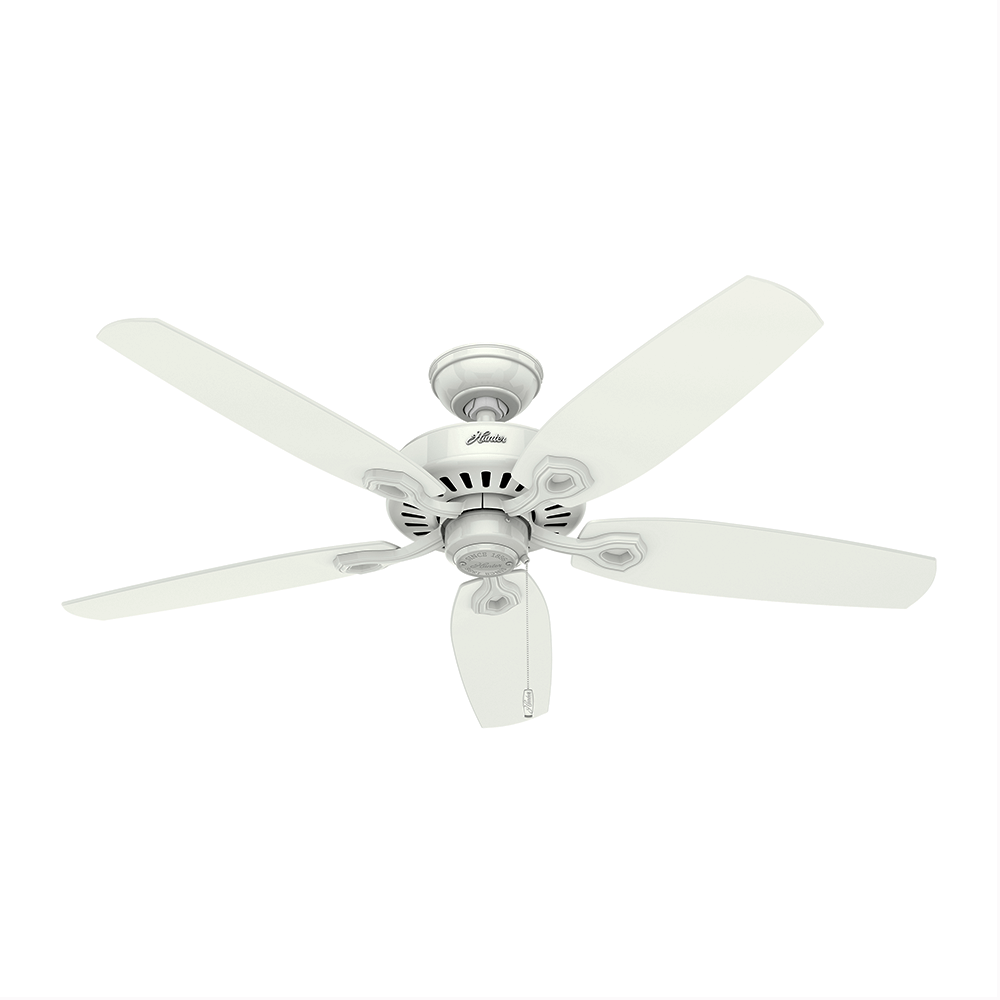 Ventilador de Teto Residencial Builder Plus Branco Hunter Fan Oficial 220v OUTLET - Imagem 2