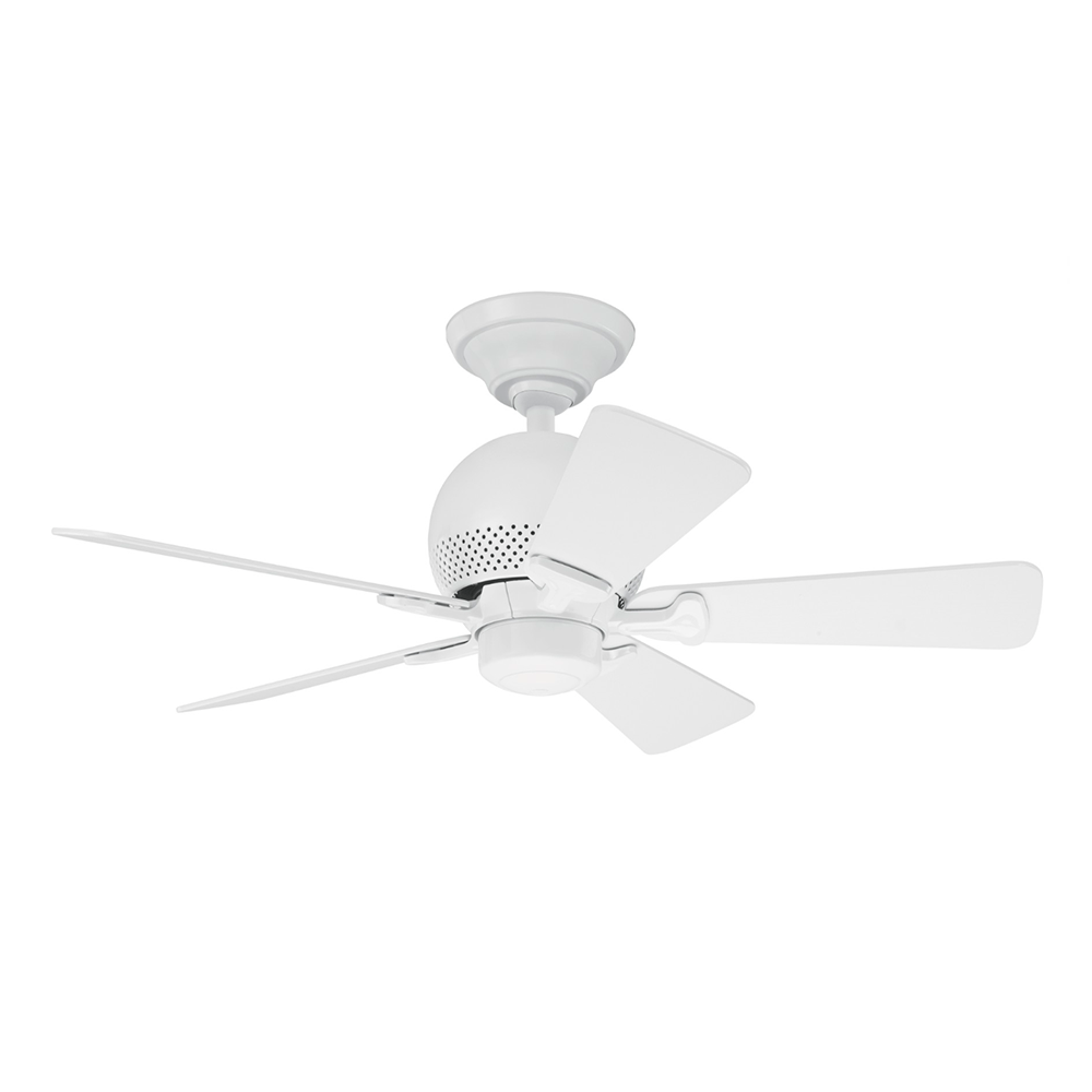 Ventilador de Teto Residencial Orbit Branco Hunter Fan Oficial 127v OUTLET