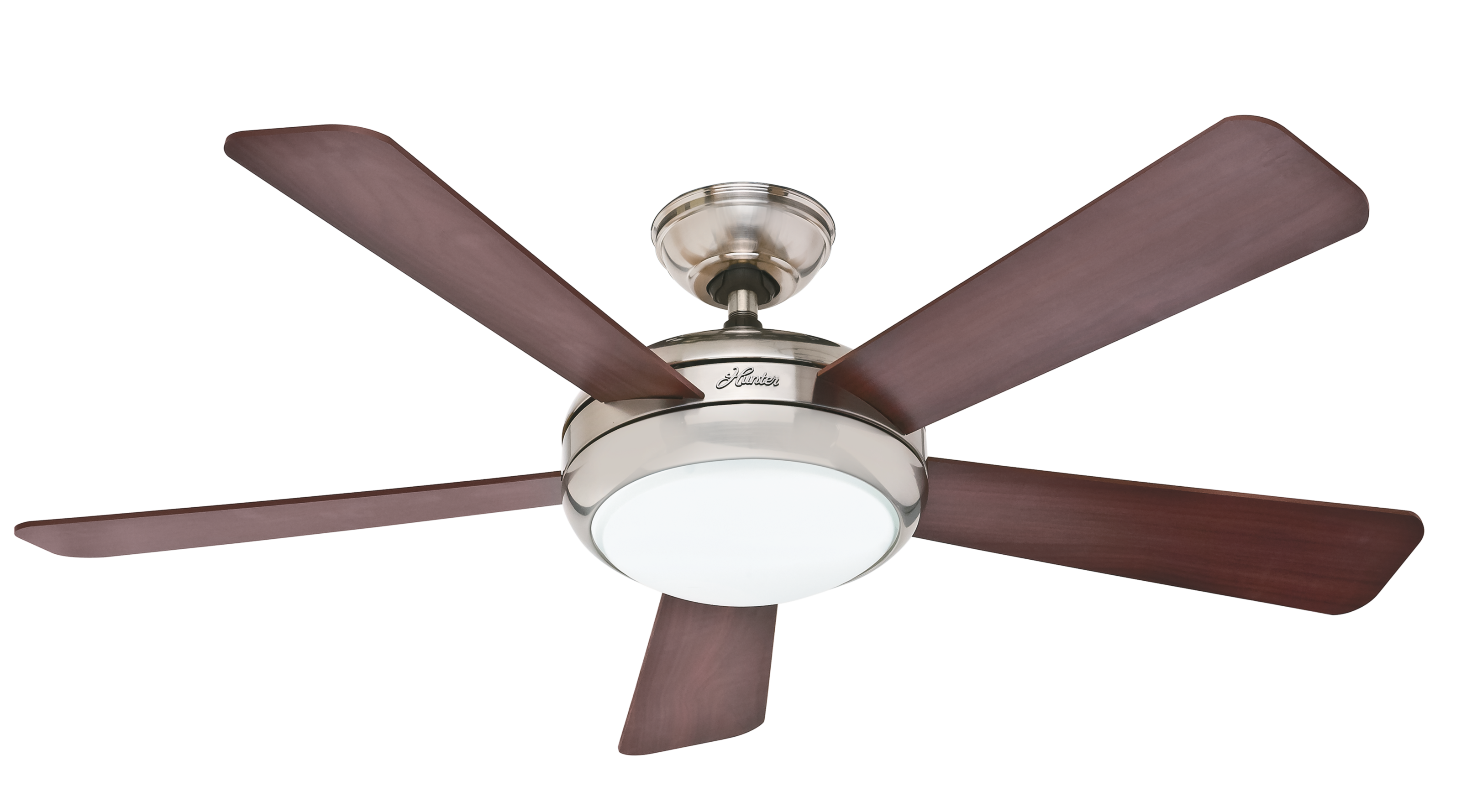 Ventilador de Teto Hunter Fan Palermo Níquel 127V OUTLET