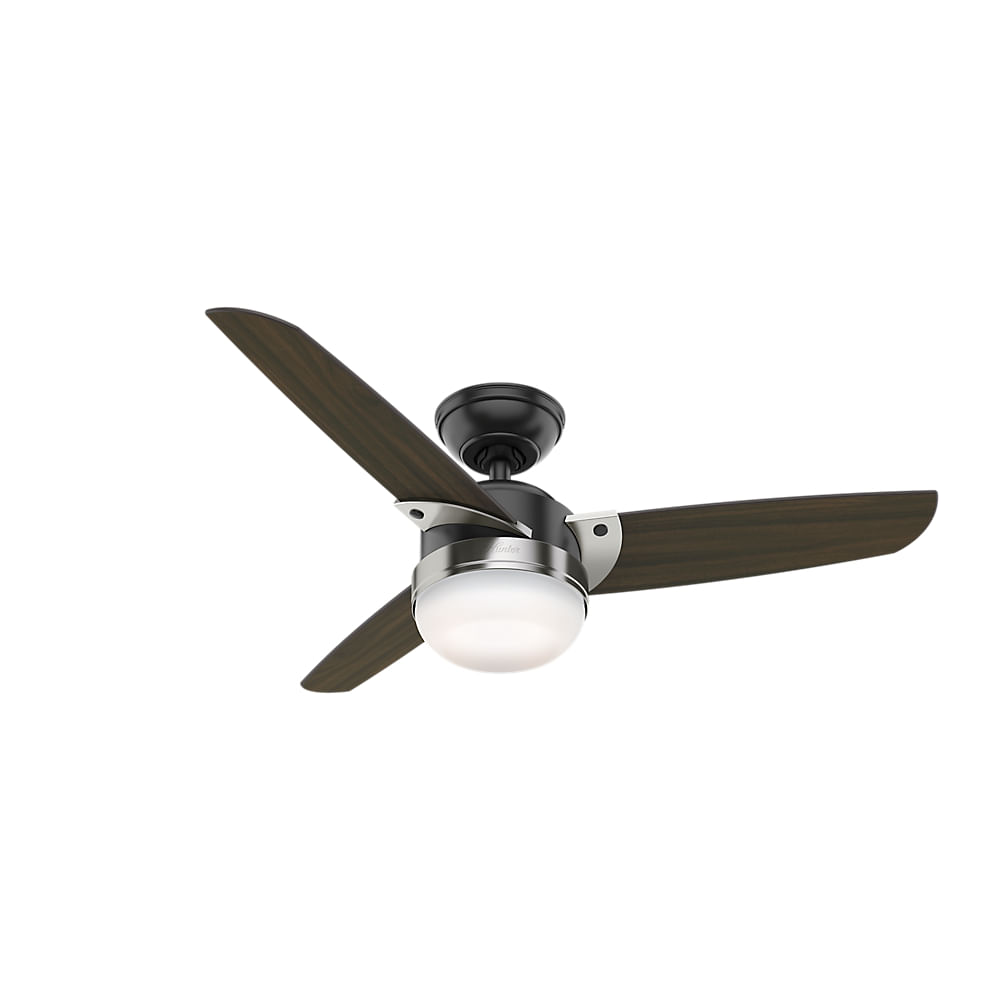 Ventilador de Teto Hunter Fan Nova Preto 127V OUTLET