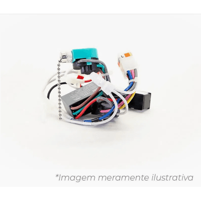Condutor Eletrico Builder Plus Chicote de Fios com Interruptor e Conector Niquel