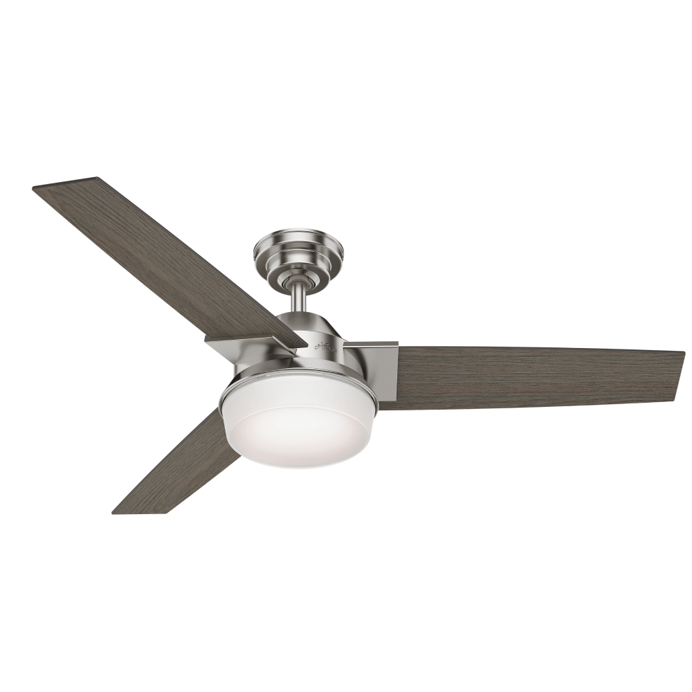 Ventilador de Teto Residencial Herus Niquel Escovado Hunter Fan Oficial